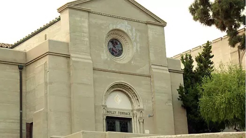 The mausoleum where Michael Jackson will be buried neighboring W.C. Fields.