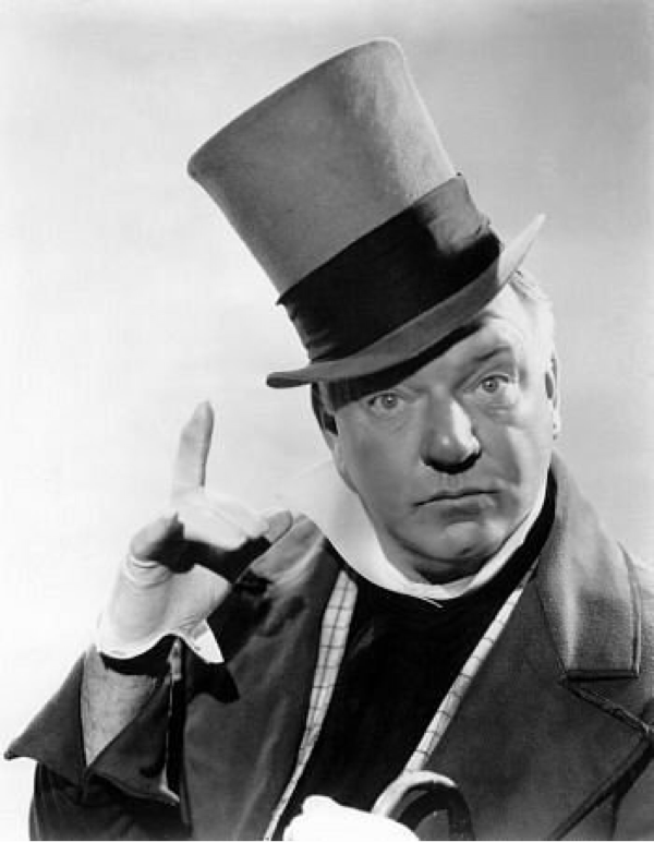 W.C. Fields in top hat W.C. Fields in top hat.
