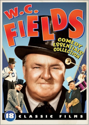 DVD package artwork Playing up the comedy aspect showing Fields in top hats while simultaneously giving it a retro style.