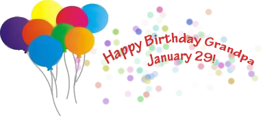 Happy Birthday balloons